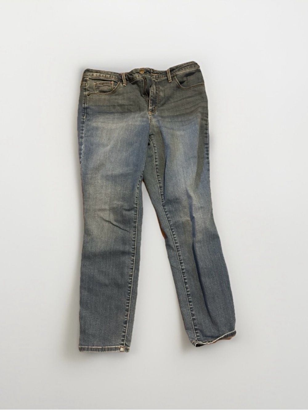 Universal Thread Women's Straight-Leg Faded Blue Jeans Sz 10/30S